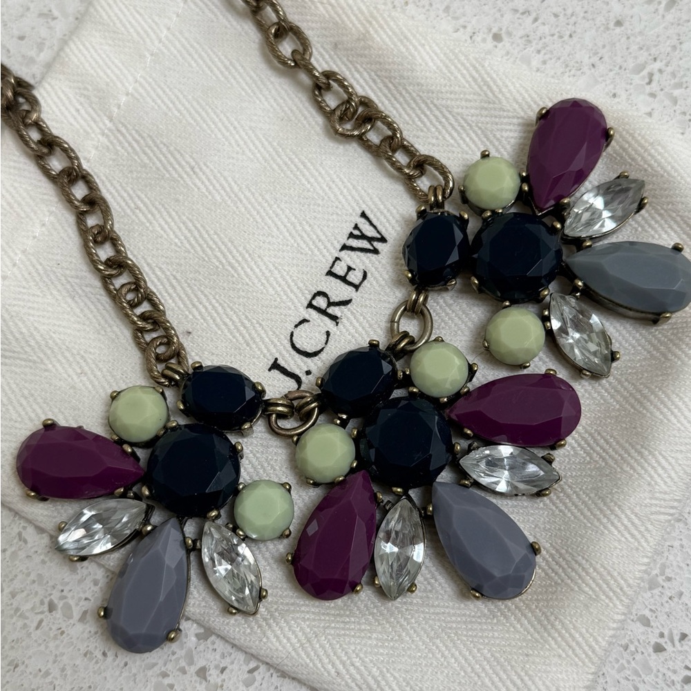 J. Crew Multicolor Statement Necklace